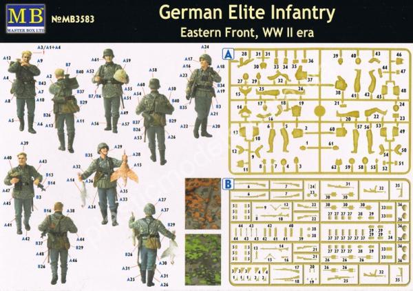 1/35 Master Box 3583 German Elite Infantry
