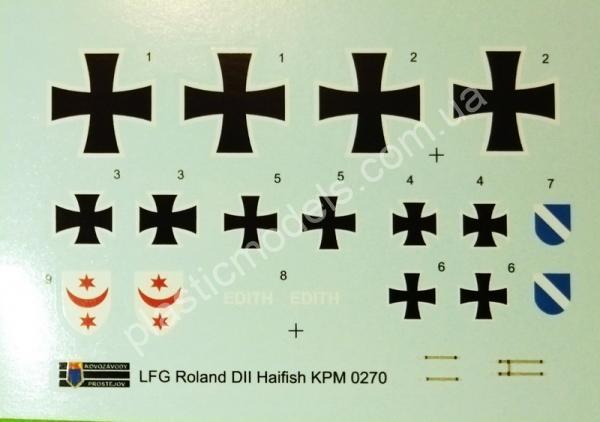 1/72 Kovozavody Prostejov 0270 Roland D.II „Haifisch“