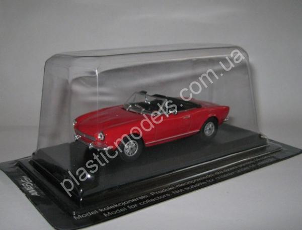 1/43 Легендарные автомобили №14 Fiat 124 Spider