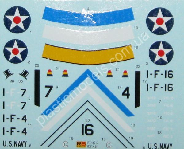 1/72 RS models 92146 Curtiss F-11C-2 Hawk