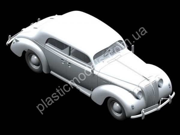 1/24 ICM 24023 Admiral седан, Германский пассажирский автомобиль II MB