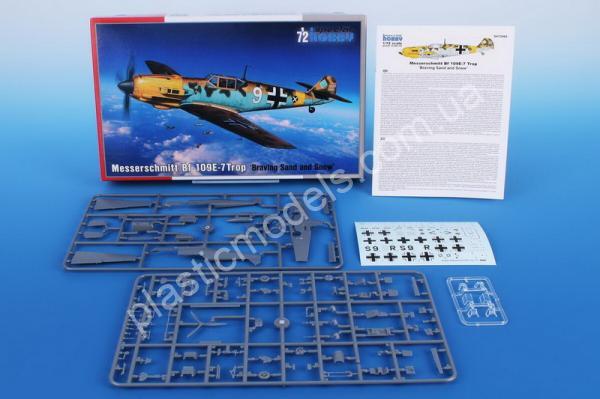 1/72 Special hobby 72462 Messerschmitt Bf 109E-7Trop ‘Braving Sand and Snow’