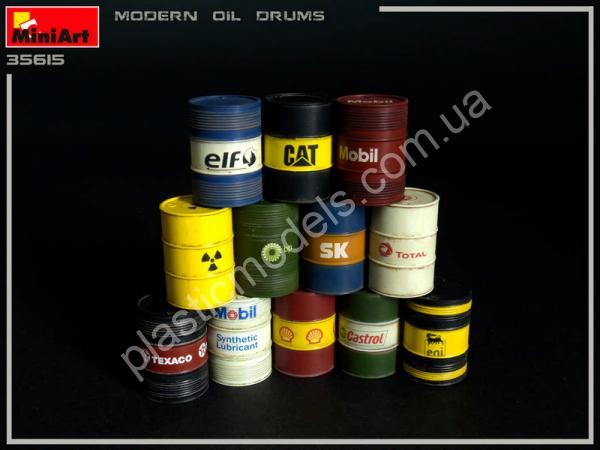 1/35 MiniArt 35615 Modern Oil Drums 200L