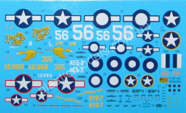 1/72 RS models 92254 F-4/F-4A Lightning