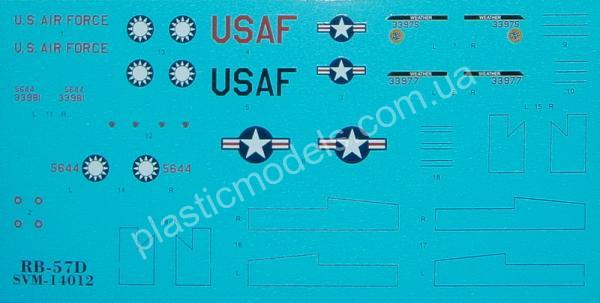 1/144 SOVA-M 14012 Martin RB-57D 