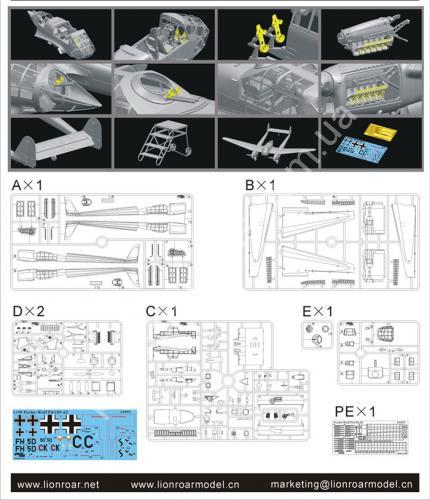 1/48 Great Wall Hobby 4803 Fw-189 A2