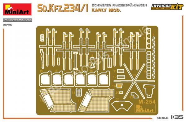 1/35 MiniArt 35410 Sd.Kfz.234/1 Schwerer Panzerspähwagen Early Mod.