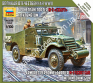 1/100 Zvezda 6273 Soviet M3 Scout Car with Machine Gun