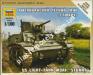 1/100 Zvezda 6265 American light tank M3A1 