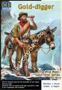1/35 Master Box 35233 Gold-Digger - The Wild West Gold Fever Series Kit No. 1