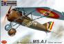 1/72 Kovozavody Prostejov 0455 Morane Saulnier MS.A.I “Other services”