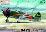 1/72 AZ model 7630 Yokosuka D4Y5 Judy 'IJN Bomber'