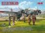 1/48 ICM 48197 Ki-21-Ib ‘Sally’ with Japanese Pilots and Ground Personnel