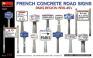 French Concrete Road Signs Paris Region 1930-40's 1/35 MiniArt 35659