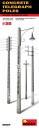1/35 MiniArt 35563 Concrete telegraph poles