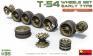 1/35 MiniArt 37054 T-54 Wheels Set. Early Type