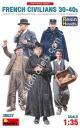 1/35 MiniArt 38037 French Civilians 30-40s Resin Heads