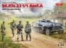 1/35 ICM 35103 Sd.Kfz.251/1 Ausf.A с Немецкой пехотой
