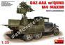 1/35 MiniArt 35177 ГАЗ-ААА со счетверённым пулемётом 