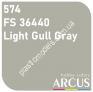 ARCUS 574 фарба сіра FS 36440 Light Gull Gray