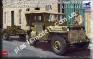 1/35 Bronco 35107 US GPW ¼ Ton 4x4 Utility Vehicle w/37mm AT Gun M3A1