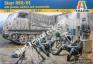 1/35 Italeri 6549 Steyr RSO/01 with German Soldiers and accessories