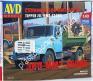 1/43 AVD model 1261 ZIL-MMZ-45085 Tipper Truck