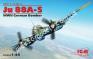 1/48 ICM 48232 Ju 88A-5, WWII German Bomber (100% new molds)