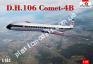 1/144 A-model 1448 Авиалайнер D.H. 106 Comet-4B
