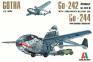 1/72 Italeri 111 GOTHA GO-242 GO-244 WITH KUBELWAGEN