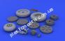 1/48 Eduard 648026 MiG-21 wheels