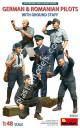 1/48 MiniArt 49024 German and Romanian Pilots with Ground Staff