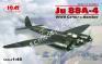 1/72 ICM 48233 Юнкерс Ju 88A-4 Германский бомбардировщик