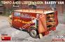1/35 MiniArt 38066 Tempo A400 Lieferwagen. Bakery Van
