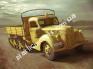 1/35 ICM 35412 V3000S/SS M (Sd.Kfz.3b) Maultier, Германский полугусеничный грузовой автомобиль ІІ МВ