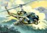 1/72 Zvezda 7258  Вертолёт UH - 1B 