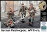 1/35 Master Box 35145 German Paratroopers. WW II era