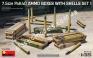 1/35 MiniArt 35398 7.5cm PaK40 Ammo Boxes with Shells set 1