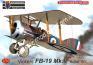 1/72 Kovozavody Prostejov 0250 Vickers Fb-19 Mk.II „Bullet“ RFC