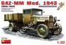 1/35 MiniArt 35134 GAZ-MM. Mod. 1943. Cargo Truck