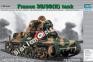 1/35 Trumpeter 351  France 35/38(H) TANK SA 18 37mm gun