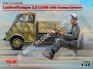 1/35 ICM 35418 Lastkraftwagen 3.5 t AHN with German Drivers