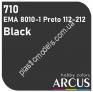 ARCUS 710 фарба чорна EMA 8010-1 Preto 112-212 (Black)