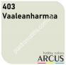 ARCUS 403 фарба біла Vaaleanharmaa
