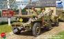 1/35 Bronco 35106 US GPW 1/4ton 4×4 Utility Truck (Mod.1942) w/10-cwt Trailer & Airborne Crew