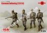 1/35 ICM 35679 Германская пехота (1914 г.), (4 фигуры)