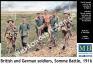 1/35 Master Box 35158 British and German soldiers, Somme Battle,