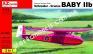 1/72 AZ model 7462 Grunau Baby IIb (Swed.,Spain,Hun,Pol.) 2-in-1