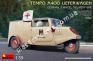 1/35 MiniArt 35382 Tempo A400 Lieferwagen German 3-wheel Delivery Van