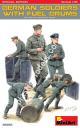 1/35 MiniArt 35256 German Soldiers w/ Fuel Drums. Special Edition